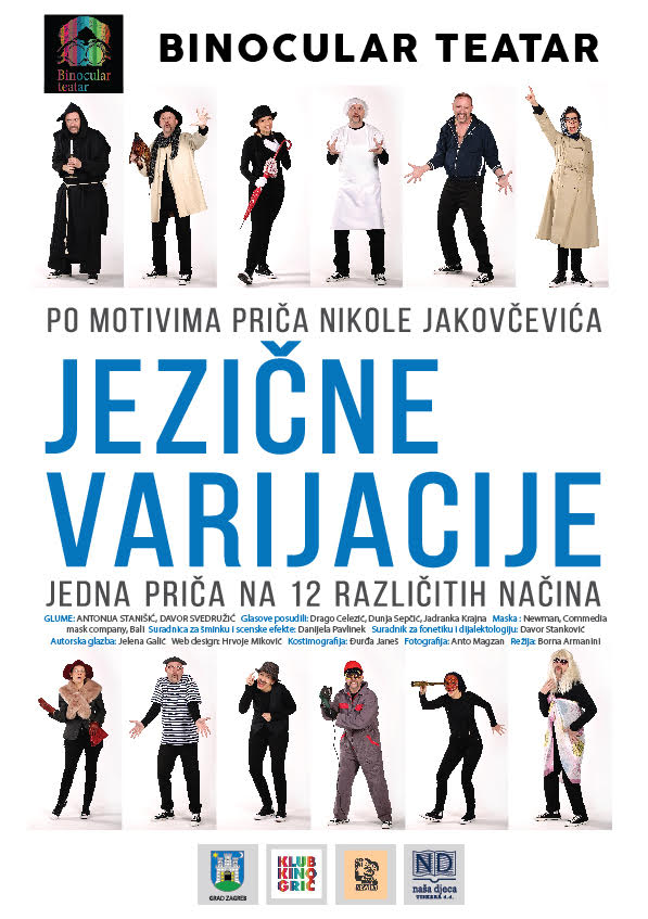 Jeziccne varijacije plakat