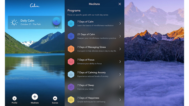 Calm app