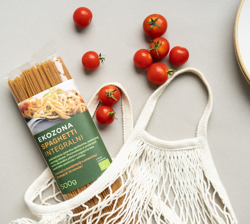 EKOZONA Tjestenina integralna spaghetti 1190 HRK cr