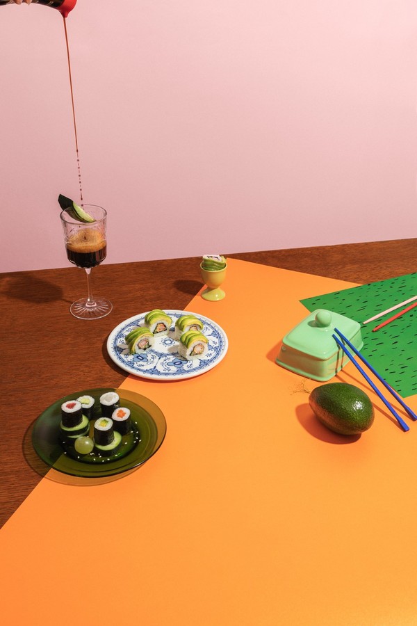 Hosomaki i Dragon roll