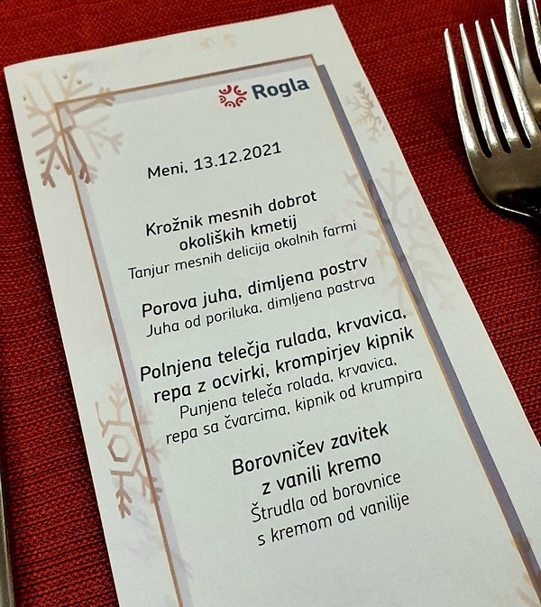 rogla hotel rogla klopa vecera
