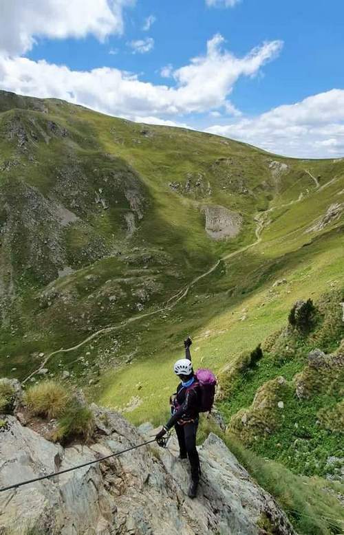 ferata Murmelsteig u Gurktalskim Alpama cr