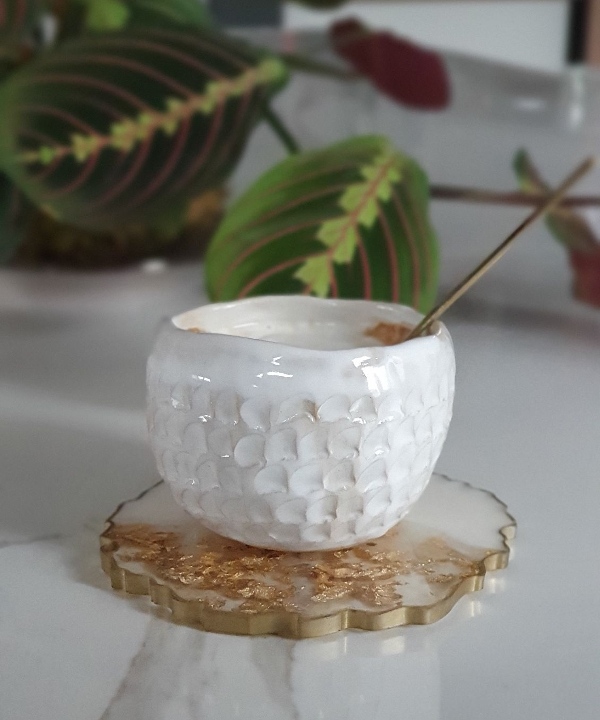 Mijena Ceramics Bijela salica Matea Bošnjak