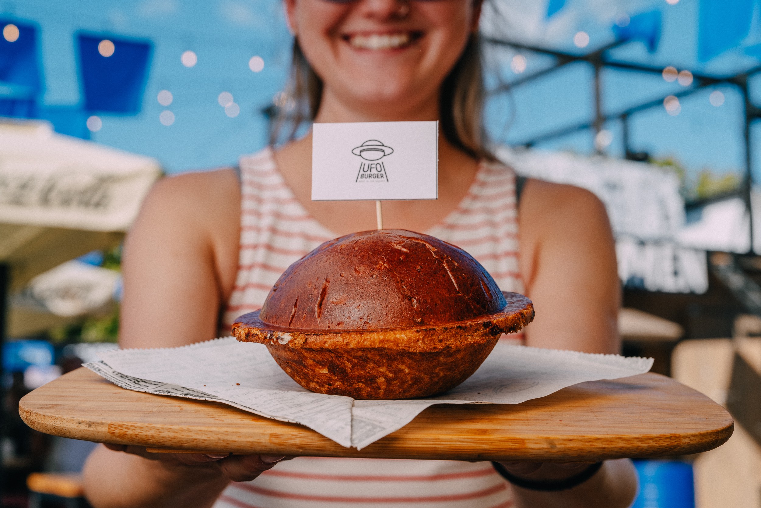 UFO Burger Lude gljive from Jupiter