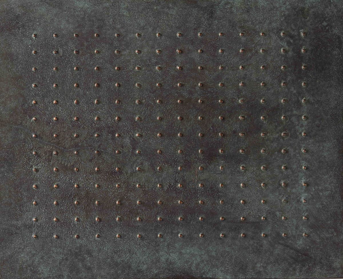 182 a Brailleov tisak na bronci 2024 1965 x 159 x 5 mm