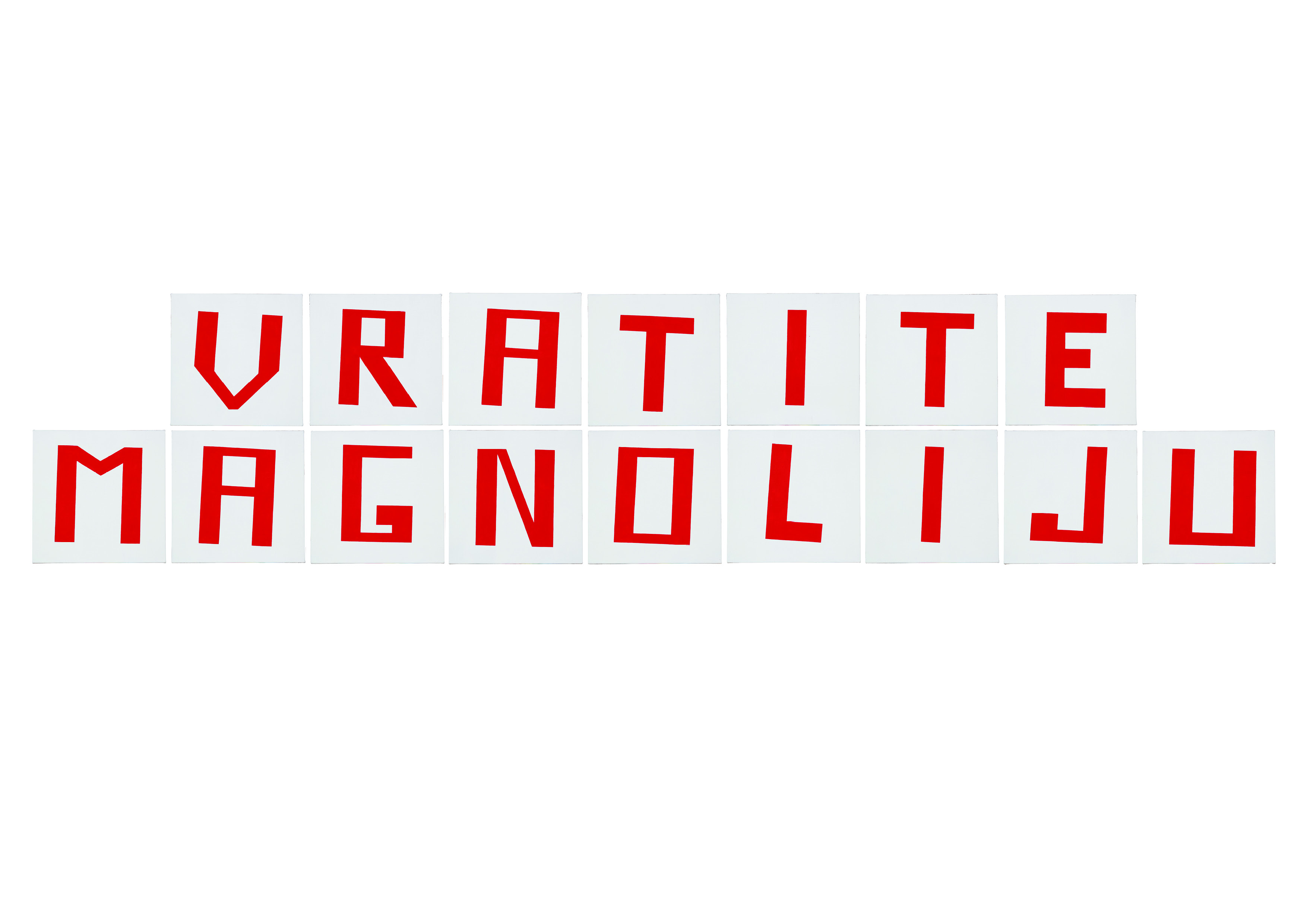 ANABEL ZANZE poliptih ulje na platnu 16 x 300 x 300 mm 2020