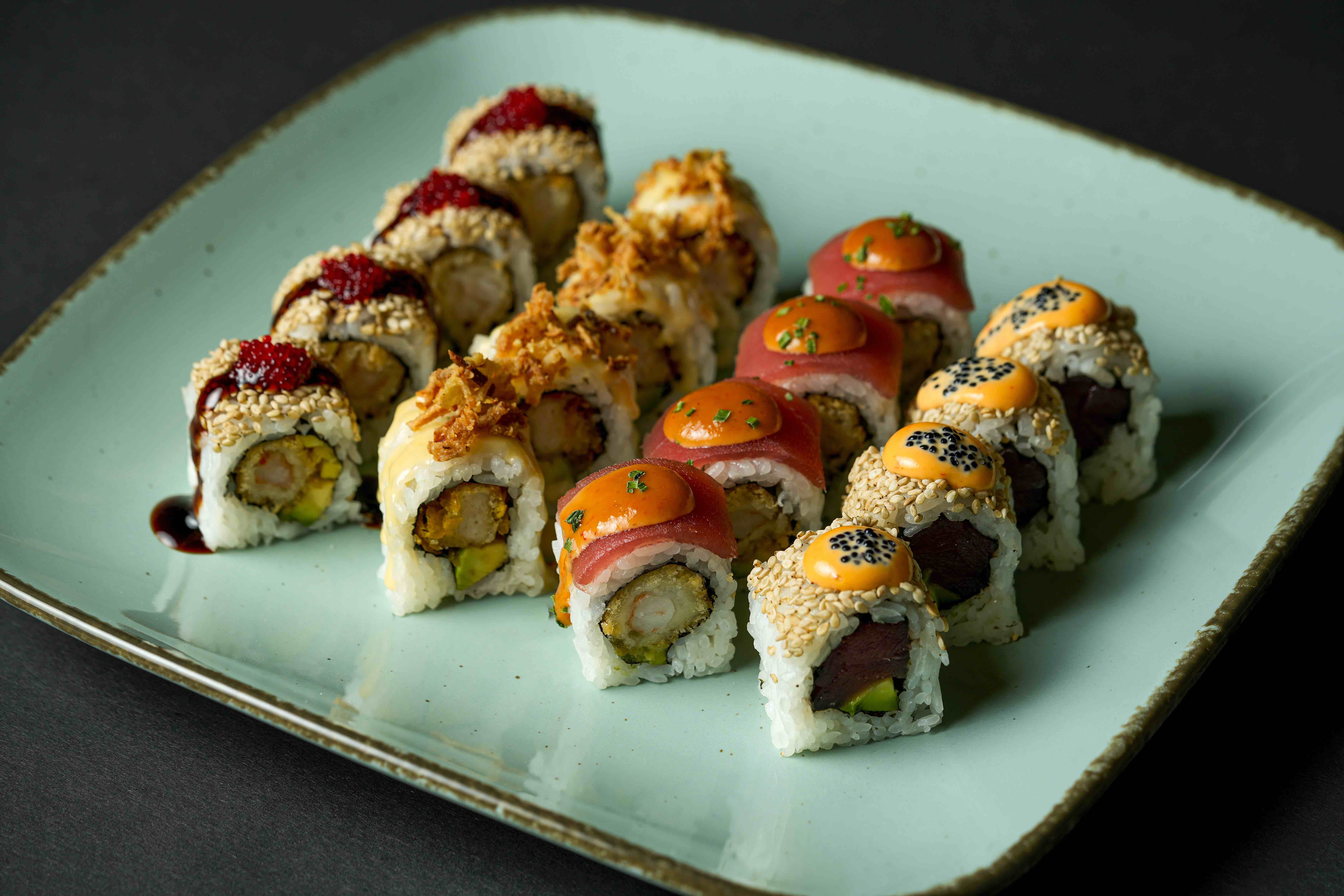 SoHo Christmas Sushi Box