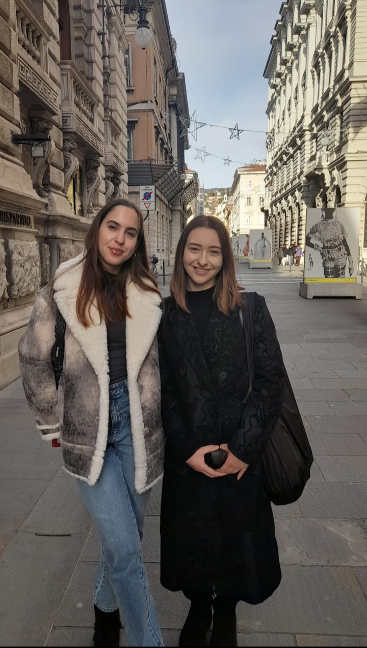 ATIT Networking u Trstu Studentice zadnjih godina TTF a u Zagrebu Na Izletu u pratnji Prof. Josipa Stefanec