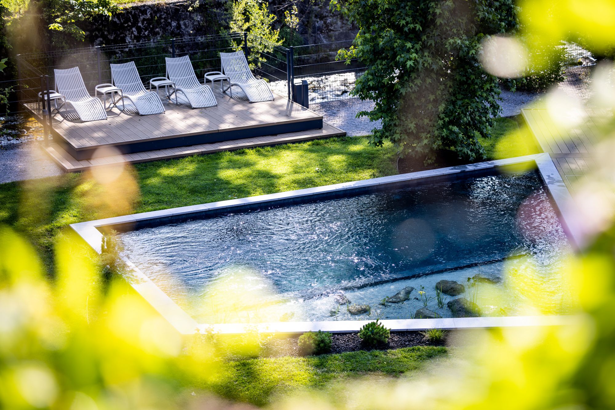 Sunrose 7 Boutique Hotel Bohinj Biodynamic Swimming Pool 2