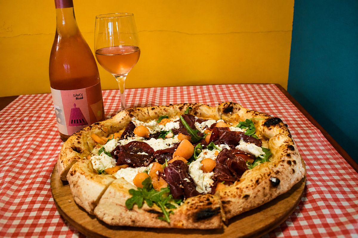 8 Belje Savoj Rose Pizza Bresaola