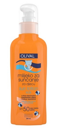 mlijeko za suncanje za djecu spf 50 cr
