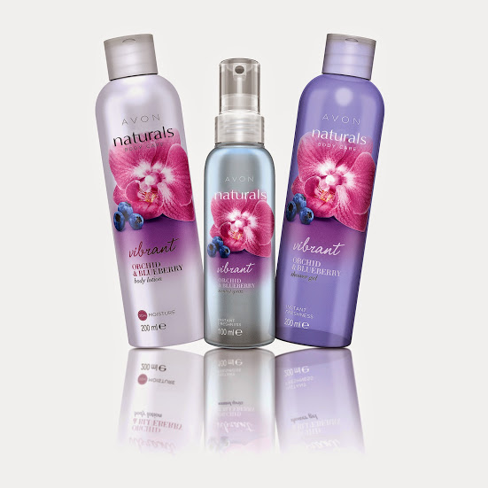 Naturals linija s mirisom borovnice i orhideje