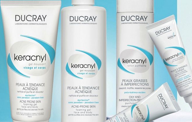ducray keracnyl range cr