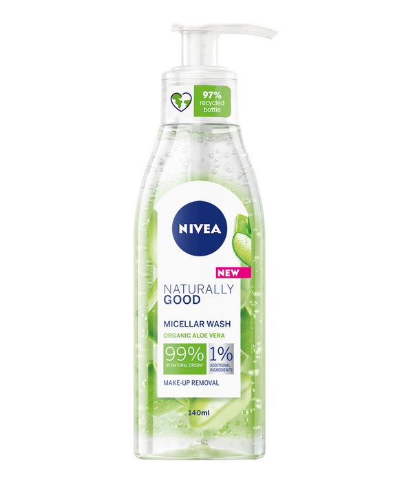 NIVEA Naturally Good micelarni gel