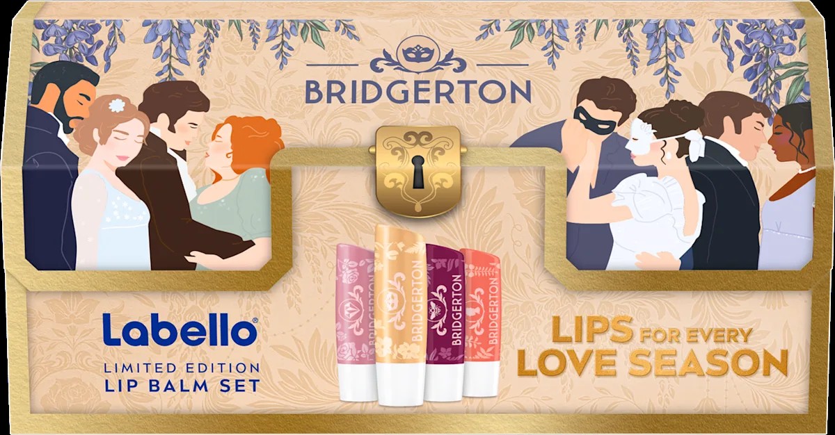 labello set za njegu usana bridgerton 4 x 4 8 g