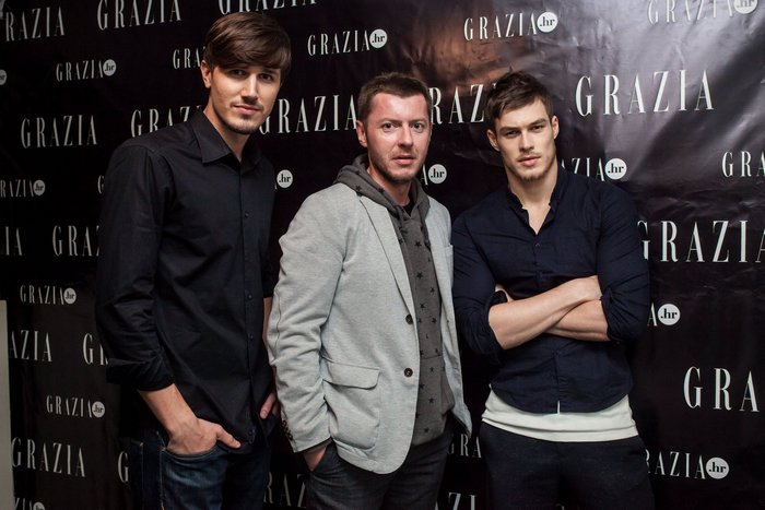 Goran Cizmesija i modeli modne agencije Instant models