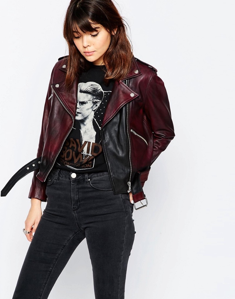 BLANK NYC Squad Goals Vegan Leather Jacket