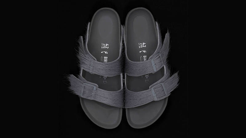 Birkenstock Rick Owens Arizona Exquisite Sandal Amalfi Black