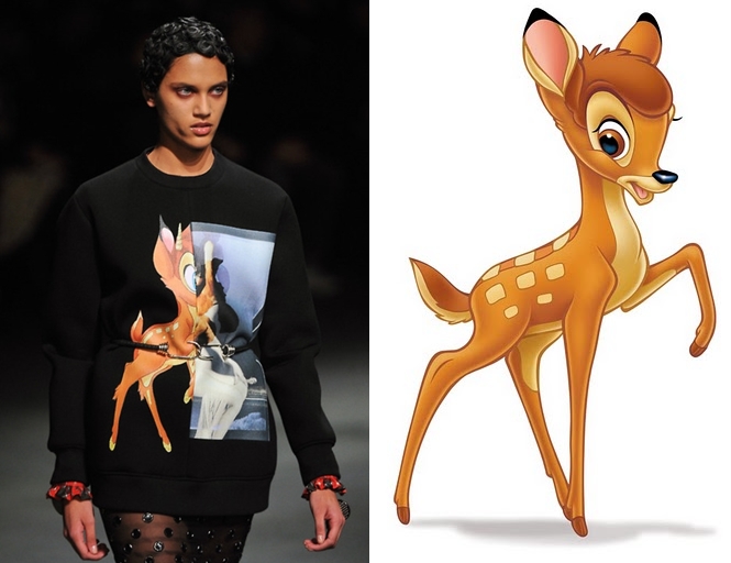 Givenchy Bambi women fall winter 2013 2014