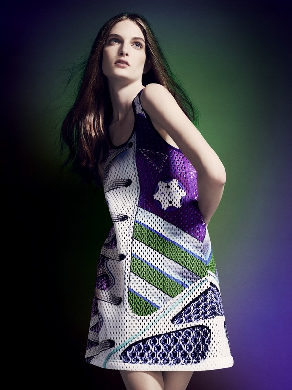adidas Originals by Mary Katrantzou AW14 model 2