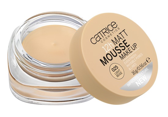 CATR 12hMattMousseMakeUp025 LightBeige open cr