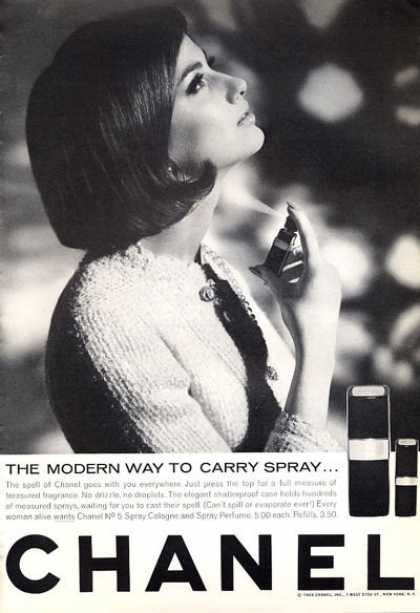 Chanel No 5 Bottle Perfume 1965