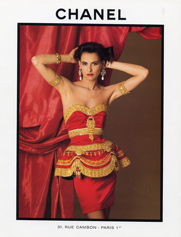 Vintage-Chanel-Campaigns-Ines-de-la-Fressange-Chanel-