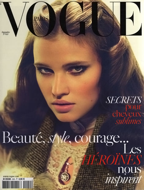 lara-stone-vogue-paris-september-2009-cover