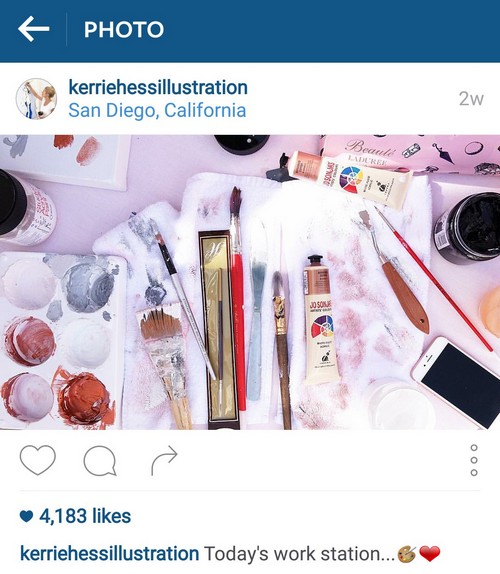 INSTA LIFE KERRIE HESS 18