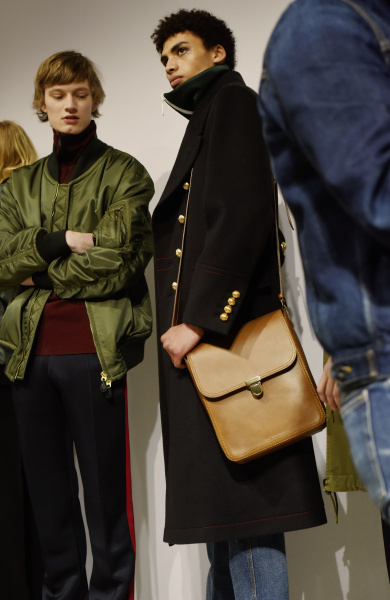 Backstage at the Burberry Menswear January 2016 Show 003
