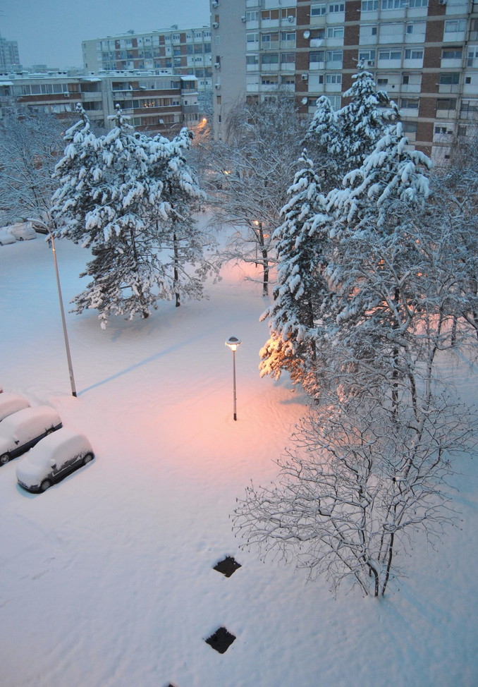 ZAGREB pogled s prozora