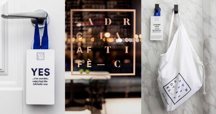 Vizualni identitet Hotel Adriatic 2cr