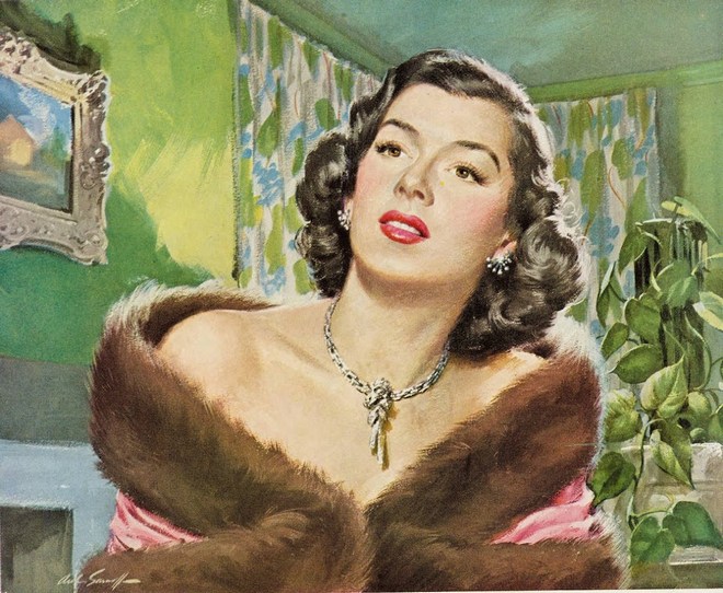 Ad Featuring Roaslind Russell