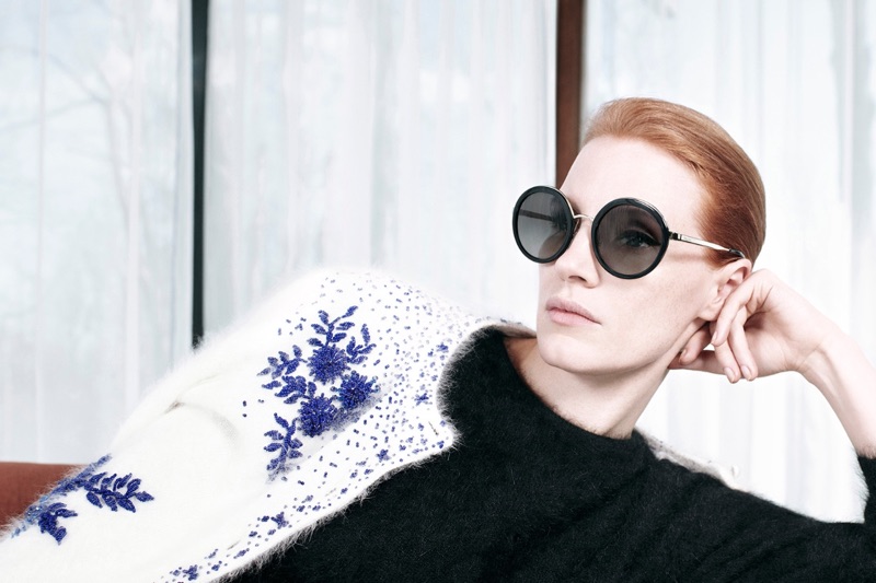 Jessica Chastain Prada Pre Fall 2017 Campaign01