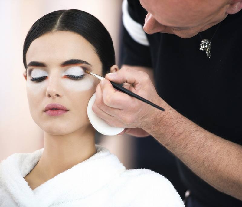 Givenchy Couture Outlines Spring 2018 Makeup 1