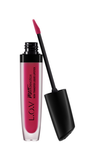 4059729011817 L.O.V MATTDEVOTION non transfer liquid lipstick 780 Image Front View Half Open