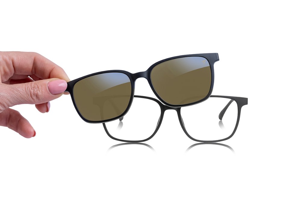 HaloBlack JPN PolarizedGrey O CLIP ON FRONT