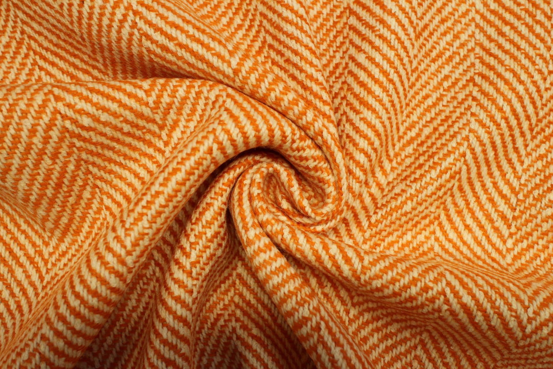 heavyweight pure new wool herringbone tweed fabric dq96 16486 p
