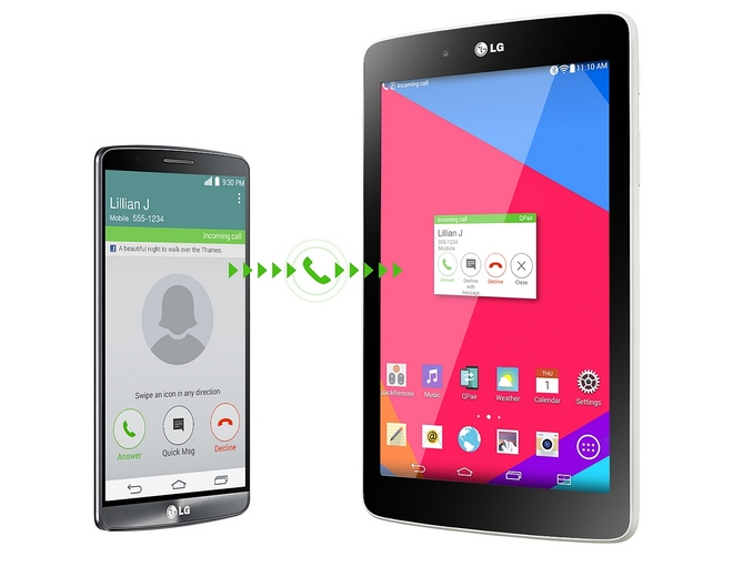 LG G Pad QPair 2.0 cr