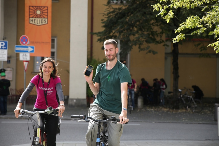 cyclists munich helios