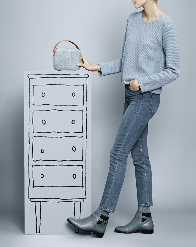 Copenhagen Wireless Speaker in Sunset Red3