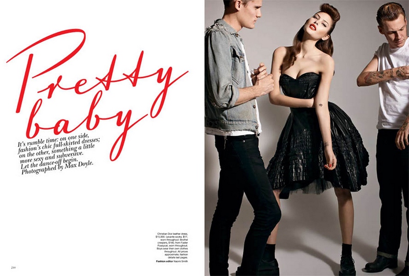 Catherine Mcneil  Codie Young by Max Doyle Vogue Australia September 2010