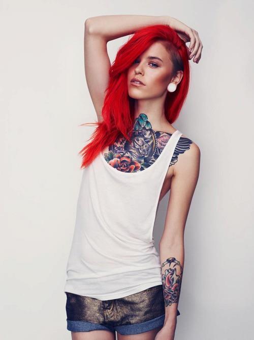 hairstyle-red-hair-sidecut-tatoo-Favim.com-334698