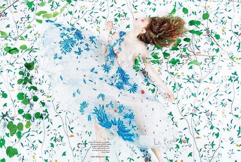 Lindsey Wixson Harpers Bazaar UK May 2017 Cover Editorial01