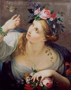 bartolomeo guidobono ragazze in fiore