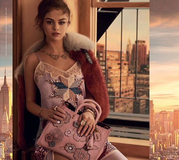 Selena Gomez Coach Spring Summer 2018 Campaign01