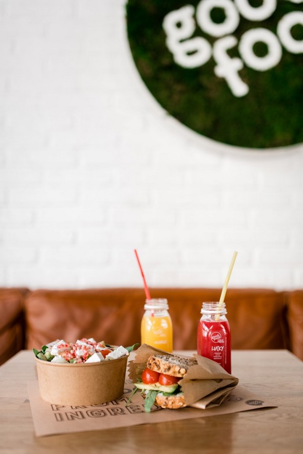 Good Food Green Mile i Vege Sandwich